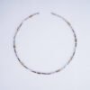 Dual-tone silver chain for men
