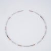 Duo-tone silver chain for men