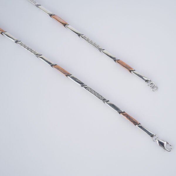 Men’s silver link chain