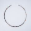 Oxidized silver chain for men