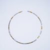 Silver dual-tone chain for men