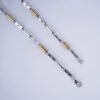 Stylish dual-tone chain