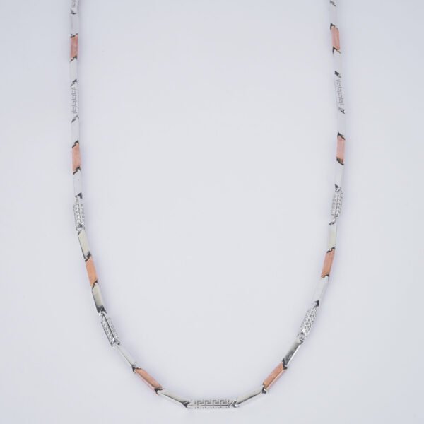 Stylish silver chain for men