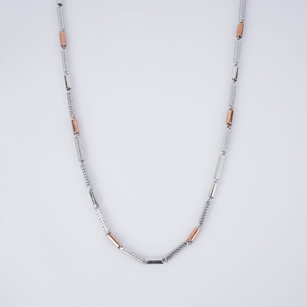 Stylish silver chain for men