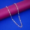 Trendy silver chain for men
