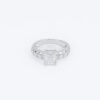 Elegant Glow Silver Promise Ring