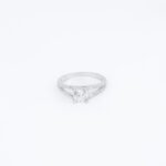 Celeste Sparkle Solitaire Silver Ring