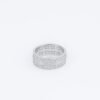 Aurora Frost Silver Designer Ring