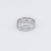 Seren Wave Textured Silver Ring