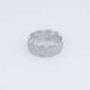 Florise Diamond Silver Mesh Ring