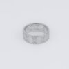 Xyla Frost Pattern Silver Ring