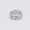 Sierra Radiant Grid Silver Ring