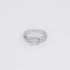 Aria Cushion Cut Silver Ring For Her