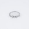 Linked Hearts Silver Band Ring