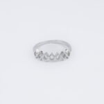 Nova Geo Pattern Silver Ring