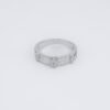 Aurora Dazzle Dual-Band Silver Ring